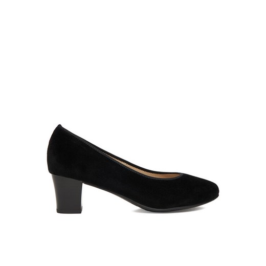 Czółenka Rieker 44650-03 Czarny ze sklepu eobuwie.pl w kategorii Czółenka - zdjęcie 186144682