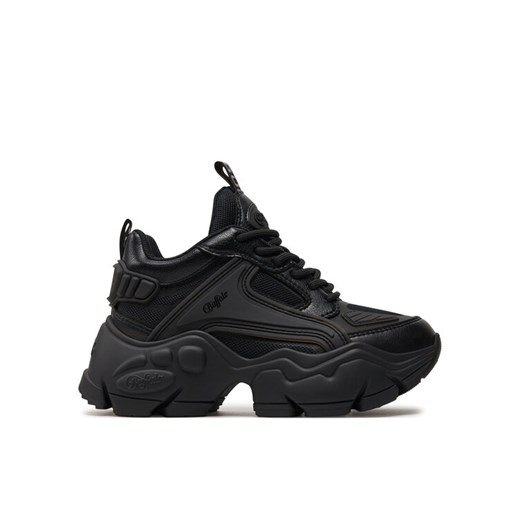 Sneakersy Buffalo Binary Athena 1636085 Czarny ze sklepu eobuwie.pl w kategorii Buty sportowe damskie - zdjęcie 186144684