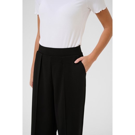 Kaffe Spodnie w kolorze czarnym Kaffe M wyprzedaż Limango Polska
