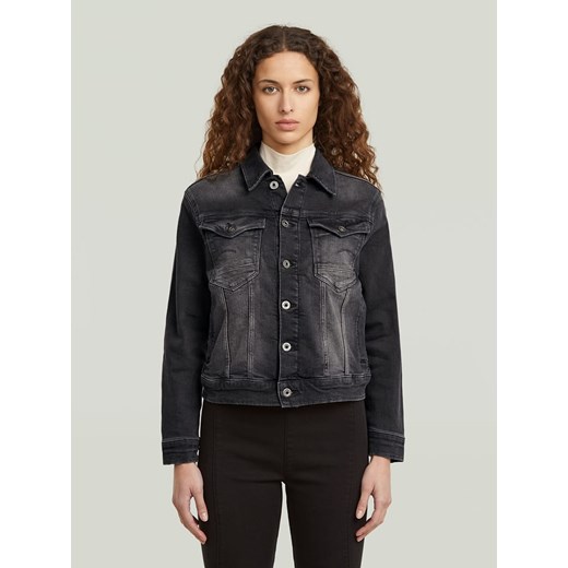 G-Star Kurtka dżinsowa w kolorze antracytowym ze sklepu Limango Polska w kategorii Kurtki damskie - zdjęcie 186146482