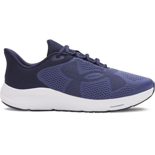 Meskie buty do biegania Under Armour UA Charged Pursuit 4 Big Logo - granatowe ze sklepu Sportstylestory.com w kategorii Buty sportowe męskie - zdjęcie 186149704