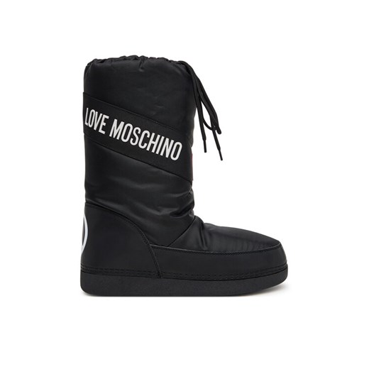 Śniegowce LOVE MOSCHINO JA24032G0NISA000 Czarny ze sklepu eobuwie.pl w kategorii Śniegowce damskie - zdjęcie 186149801
