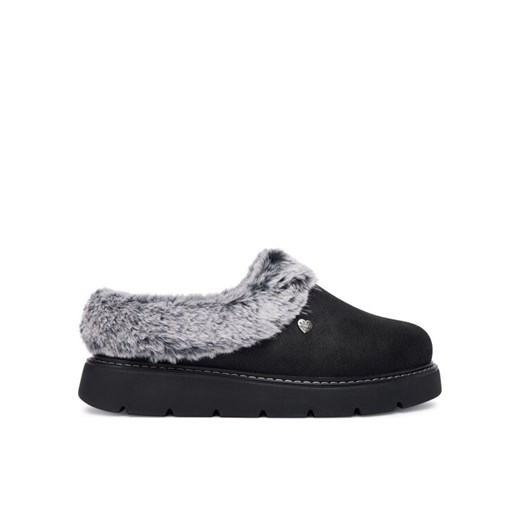 Kapcie Skechers Keepsakes Lite 114762/BBK Czarny ze sklepu eobuwie.pl w kategorii Kapcie damskie - zdjęcie 186149842