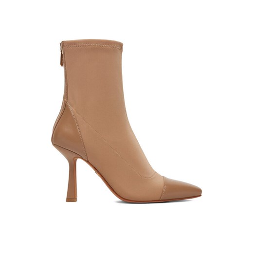 Botki Nine West CEO-NOURA-01 Beżowy ze sklepu eobuwie.pl w kategorii Botki - zdjęcie 186149854