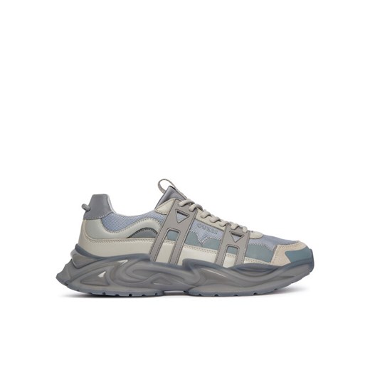 Sneakersy Guess FMFUNO ELE12 Szary ze sklepu eobuwie.pl w kategorii Buty sportowe męskie - zdjęcie 186149904