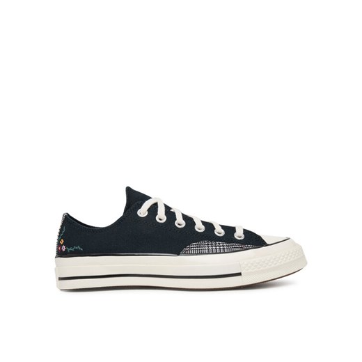 Trampki Converse Chuck 70 Varsity Vines A15549C Czarny ze sklepu eobuwie.pl w kategorii Trampki damskie - zdjęcie 186150001