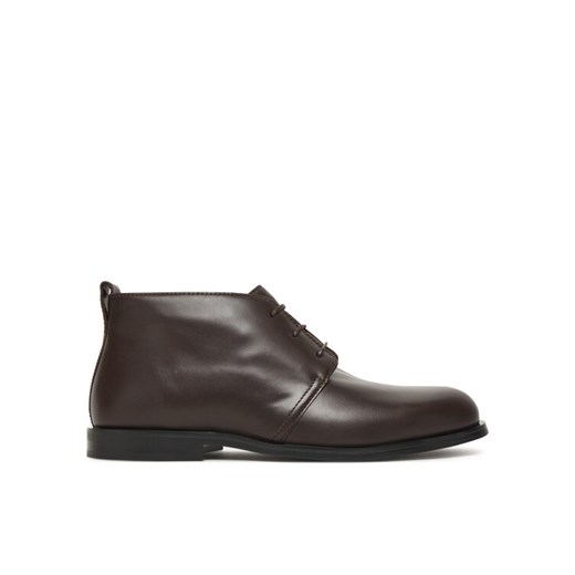 Calvin Klein Trzewiki Ess Rubber Desert Boot Lth HM0HM01979 Brązowy ze sklepu MODIVO w kategorii Buty zimowe męskie - zdjęcie 186151222