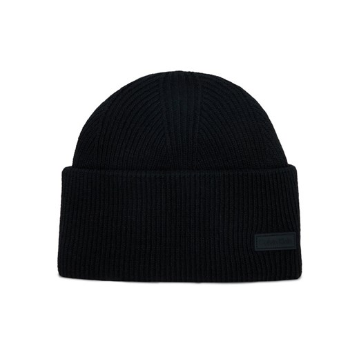 Calvin Klein Czapka Essential Patch Docker K50K510662 Czarny ze sklepu MODIVO w kategorii Czapki zimowe damskie - zdjęcie 186151250