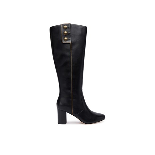 LAUREN RALPH LAUREN Kozaki 802980067001 Czarny ze sklepu MODIVO w kategorii Kozaki damskie - zdjęcie 186151294