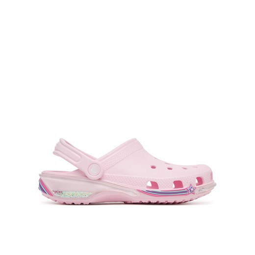 Crocs Klapki Star Sparkle Shaker Clog 211609 Różowy ze sklepu MODIVO w kategorii Klapki dziecięce - zdjęcie 186151301