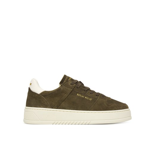 REPLAY Sneakersy GMZ6S .000.C0005L Zielony ze sklepu MODIVO w kategorii Buty sportowe męskie - zdjęcie 186151370