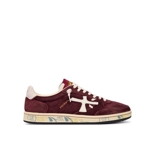 Premiata Sneakersy BSKT CLAY VAR 7707 Bordowy ze sklepu MODIVO w kategorii Buty sportowe męskie - zdjęcie 186151413