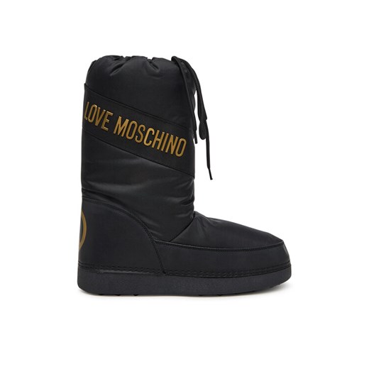 LOVE MOSCHINO Śniegowce JA24032G0NISY000 Czarny ze sklepu MODIVO w kategorii Śniegowce damskie - zdjęcie 186151414
