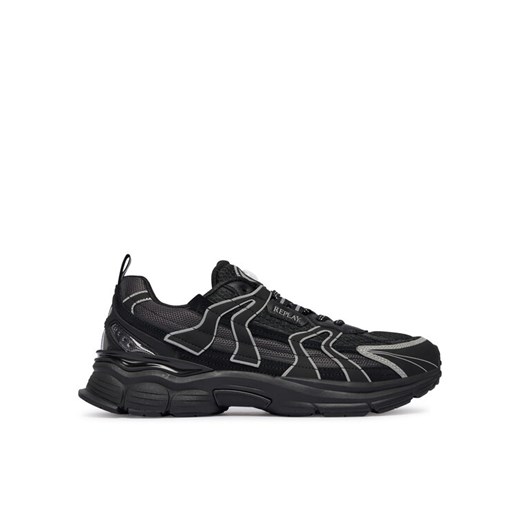 REPLAY Sneakersy GMSD5 .000.C0003T Czarny ze sklepu MODIVO w kategorii Buty sportowe męskie - zdjęcie 186151420