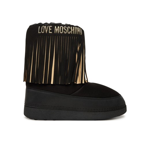 LOVE MOSCHINO Śniegowce JA24462G0NISN00A Czarny ze sklepu MODIVO w kategorii Śniegowce damskie - zdjęcie 186151442
