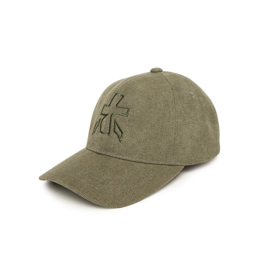 Premiata Czapka z daszkiem Ball 14 Khaki ze sklepu MODIVO w kategorii Czapki z daszkiem męskie - zdjęcie 186151461