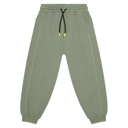 United Colors Of Benetton Spodnie dresowe 33NVCF06D Szary Regular Fit ze sklepu MODIVO w kategorii Spodnie chłopięce - zdjęcie 186151463