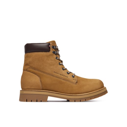 Tommy Hilfiger Trapery Flex Th Outdoor W Nbk Boot FM0FM05563 Brązowy ze sklepu MODIVO w kategorii Buty zimowe męskie - zdjęcie 186151472
