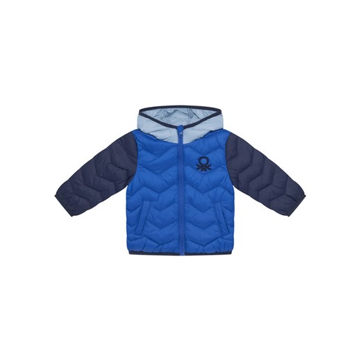 United Colors Of Benetton Kurtka zimowa 2TWDGN02V Niebieski Regular Fit ze sklepu MODIVO w kategorii Kurtki chłopięce - zdjęcie 186151490