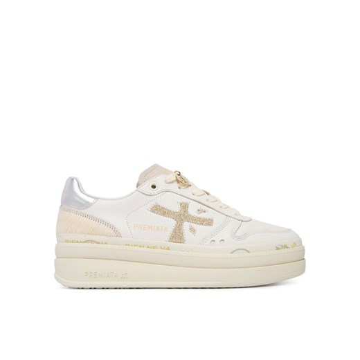 Premiata Sneakersy MICOL VAR 7750 Biały ze sklepu MODIVO w kategorii Buty sportowe damskie - zdjęcie 186151513