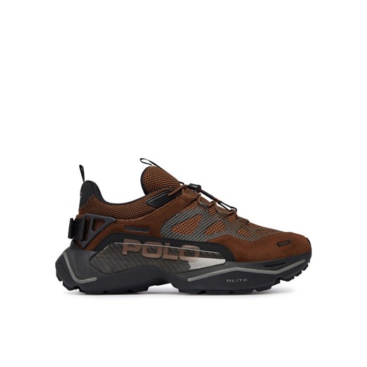 Polo Ralph Lauren Sneakersy 809974105003 Brązowy ze sklepu MODIVO w kategorii Buty sportowe męskie - zdjęcie 186151541