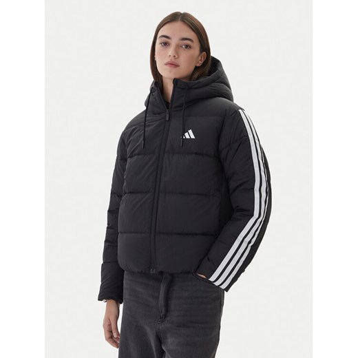 adidas Kurtka puchowa Essentials Climawarm 3-Stripes JW3429 Czarny Loose Fit L MODIVO