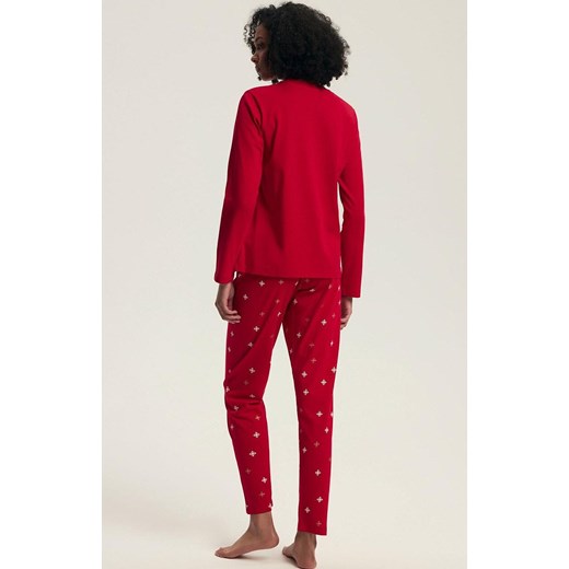 Henderson świąteczna piżama damska czerwona 43718 Dotie, Kolor czerwony, Rozmiar XL, Henderson ze sklepu Primodo w kategorii Piżamy damskie - zdjęcie 186153483