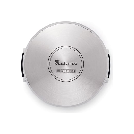 Masterpro Rondel w kolorze srebrnym - Ø 16 cm Masterpro onesize Limango Polska okazyjna cena