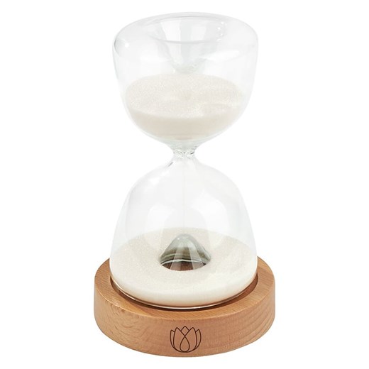 moses. Klepsydra LED w kolorze biało-jasnobrązowym - Ø 9,6 cm ze sklepu Limango Polska w kategorii Oświetlenie - zdjęcie 186153972