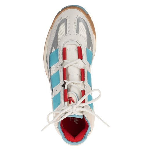 adidas Skórzane buty sportowe &quot;Niteball&quot; w kolorze kremowym 46 okazja Limango Polska