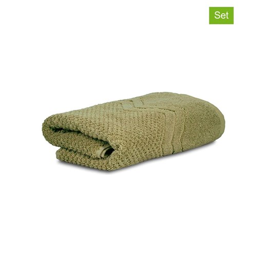 Möve for Frottana Ręczniki prysznicowe (2 szt.) &quot;Möve for frottana&quot; w kolorze zielonym ze sklepu Limango Polska w kategorii Ręczniki - zdjęcie 186154283