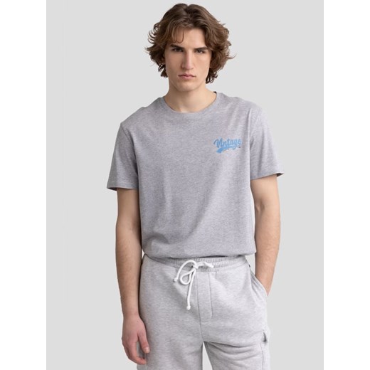 BIG STAR Koszulka w kolorze szarym ze sklepu Limango Polska w kategorii T-shirty męskie - zdjęcie 186154731