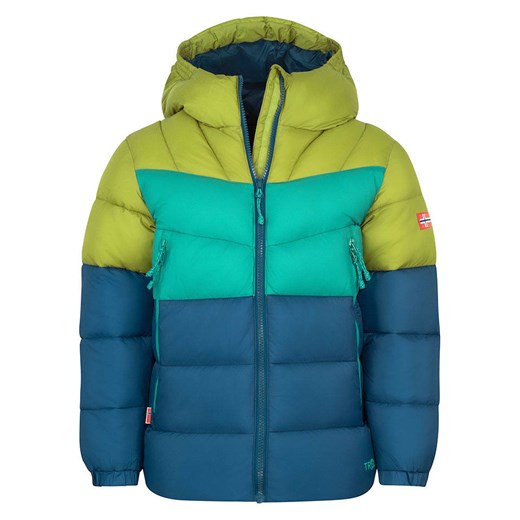 Trollkids Kurtka zimowa &quot;Kirkenes&quot; w kolorze niebiesko-zielonym ze sklepu Limango Polska w kategorii Kurtki chłopięce - zdjęcie 186155300