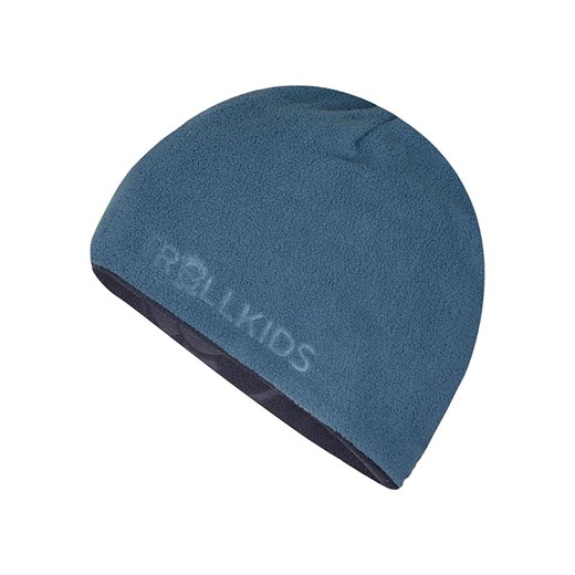 Trollkids Dwustronna czapka beanie &quot;Finnmark&quot; w kolorze granatowo-niebieskim ze sklepu Limango Polska w kategorii Czapki dziecięce - zdjęcie 186155412