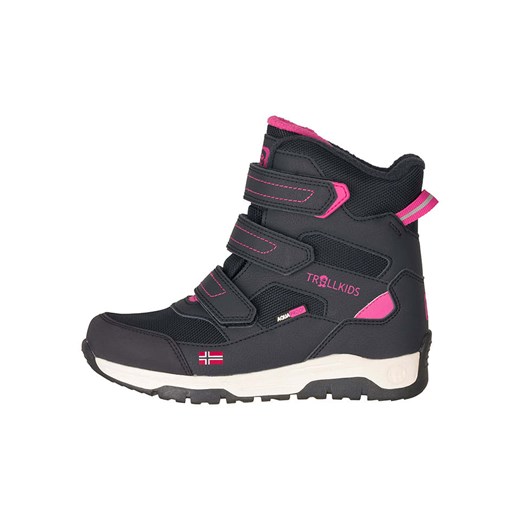 Trollkids Botki zimowe &quot;Lofoten&quot; w kolorze czarnym ze sklepu Limango Polska w kategorii Buty zimowe dziecięce - zdjęcie 186155463