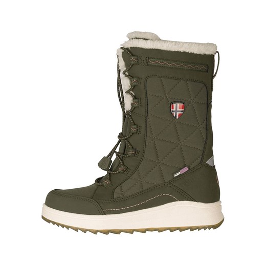 Trollkids Botki zimowe &quot;Arendal&quot; w kolorze khaki ze sklepu Limango Polska w kategorii Buty zimowe dziecięce - zdjęcie 186155571