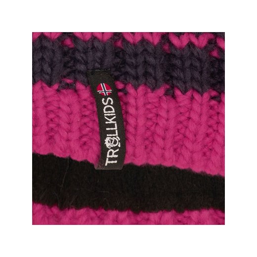Trollkids Czapka &quot;Hafjell&quot; w kolorze fioletowo-różowym Trollkids 48-52 cm okazja Limango Polska
