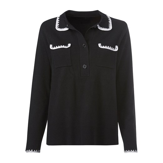 Heine Sweter w kolorze czarnym Heine 34 promocja Limango Polska