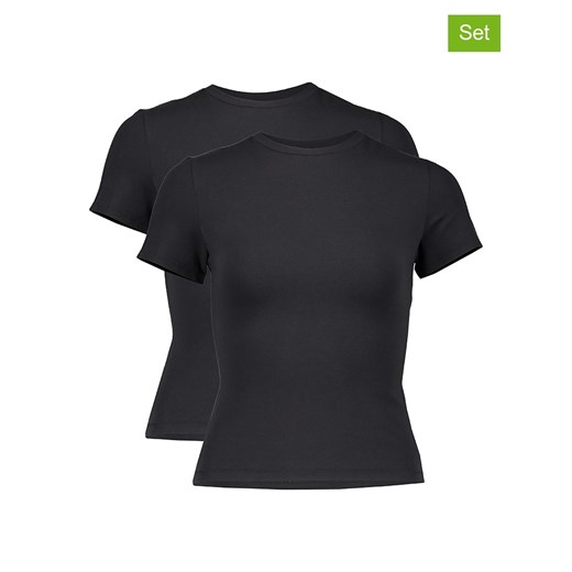 Skims Koszulki (2 szt.) w kolorze czarnym ze sklepu Limango Polska w kategorii Bluzki damskie - zdjęcie 186156353