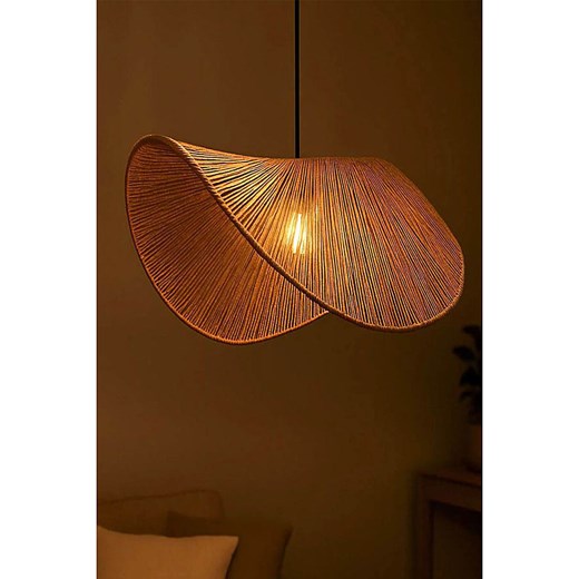 ABERTO DESIGN Lampa wisząca w kolorze beżowym - wys. 53 x Ø 50 cm Aberto Design onesize wyprzedaż Limango Polska