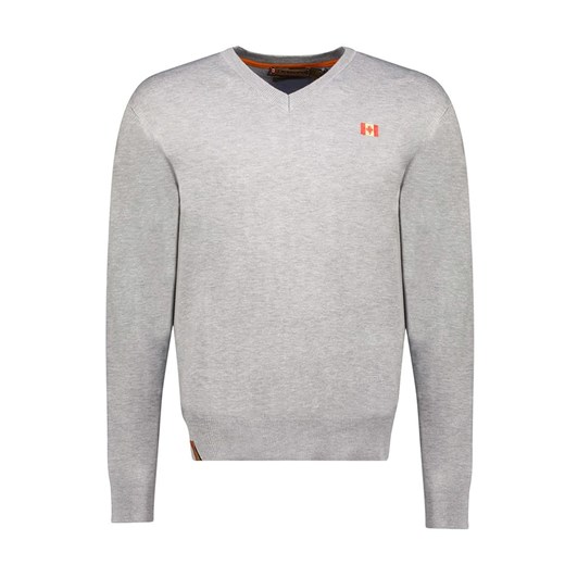 Canadian Peak Sweter &quot;Felineak&quot; w kolorze szarym ze sklepu Limango Polska w kategorii Swetry męskie - zdjęcie 186156680