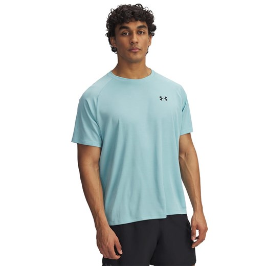 Under Armour Koszulka sportowa w kolorze błękitnym ze sklepu Limango Polska w kategorii T-shirty męskie - zdjęcie 186156713