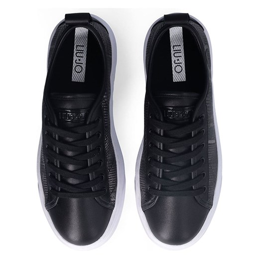 Liu Jo Skórzane sneakersy w kolorze czarnym Liu Jo 36 okazyjna cena Limango Polska