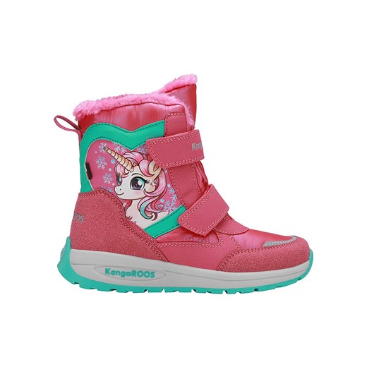 Kangaroos Kozaki zimowe "K-PE Calum V RTX SL" w kolorze turkusowo-różowym - id: 17590722 - marki Kangaroos - 186157682 Kangaroos Kozaki zimowe "K-PE Calum V RTX SL" w kolorze turkusowo-różowym ze sklepu Limango Polska w kategorii Buty zimowe dziecięce - zdjęcie 186157682