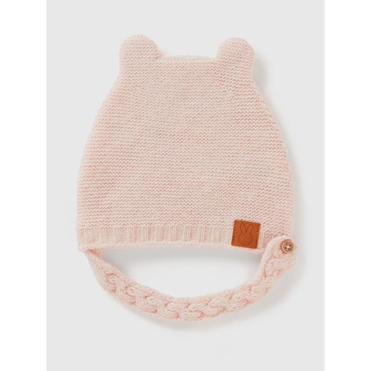 Benetton Czapka w kolorze jasnoróżowym ze sklepu Limango Polska w kategorii Czapki dziecięce - zdjęcie 186158050
