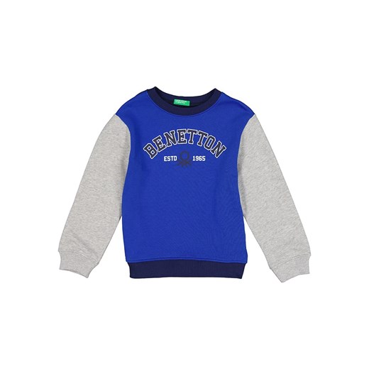 Benetton Bluza w kolorze niebiesko-szarym 98 promocja Limango Polska