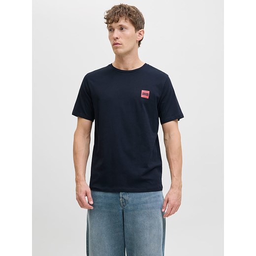 Jack &amp; Jones Koszulka w kolorze granatowym ze sklepu Limango Polska w kategorii T-shirty męskie - zdjęcie 186158381