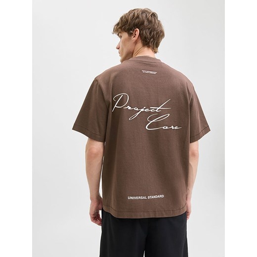 Jack &amp; Jones Koszulka w kolorze brązowym Jack & Jones S Limango Polska okazyjna cena