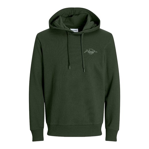 Jack &amp; Jones Bluza w kolorze ciemnozielonym ze sklepu Limango Polska w kategorii Bluzy męskie - zdjęcie 186159620
