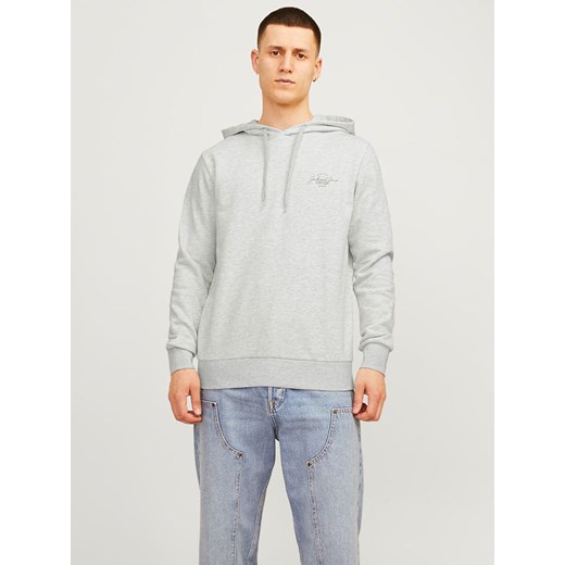Jack &amp; Jones Bluza w kolorze jasnoszarym ze sklepu Limango Polska w kategorii Bluzy męskie - zdjęcie 186159621